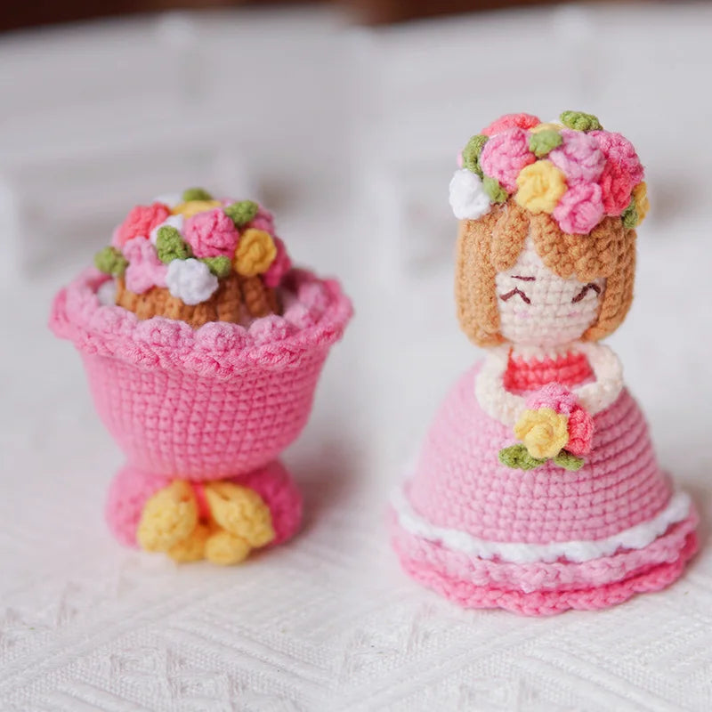 Reversible Princess and Flower Bouquet Crochet