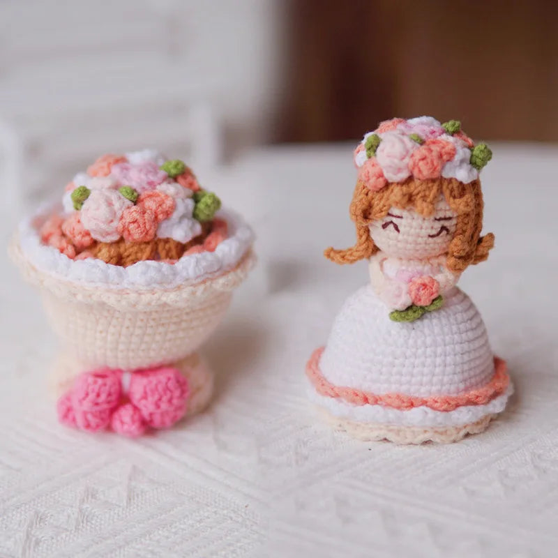 Reversible Princess and Flower Bouquet Crochet